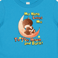 thumbnail image 4 of Inktastic My Nana Loves Me to the Moon and Back Boys or Girls Baby T-Shirt, 4 of 5