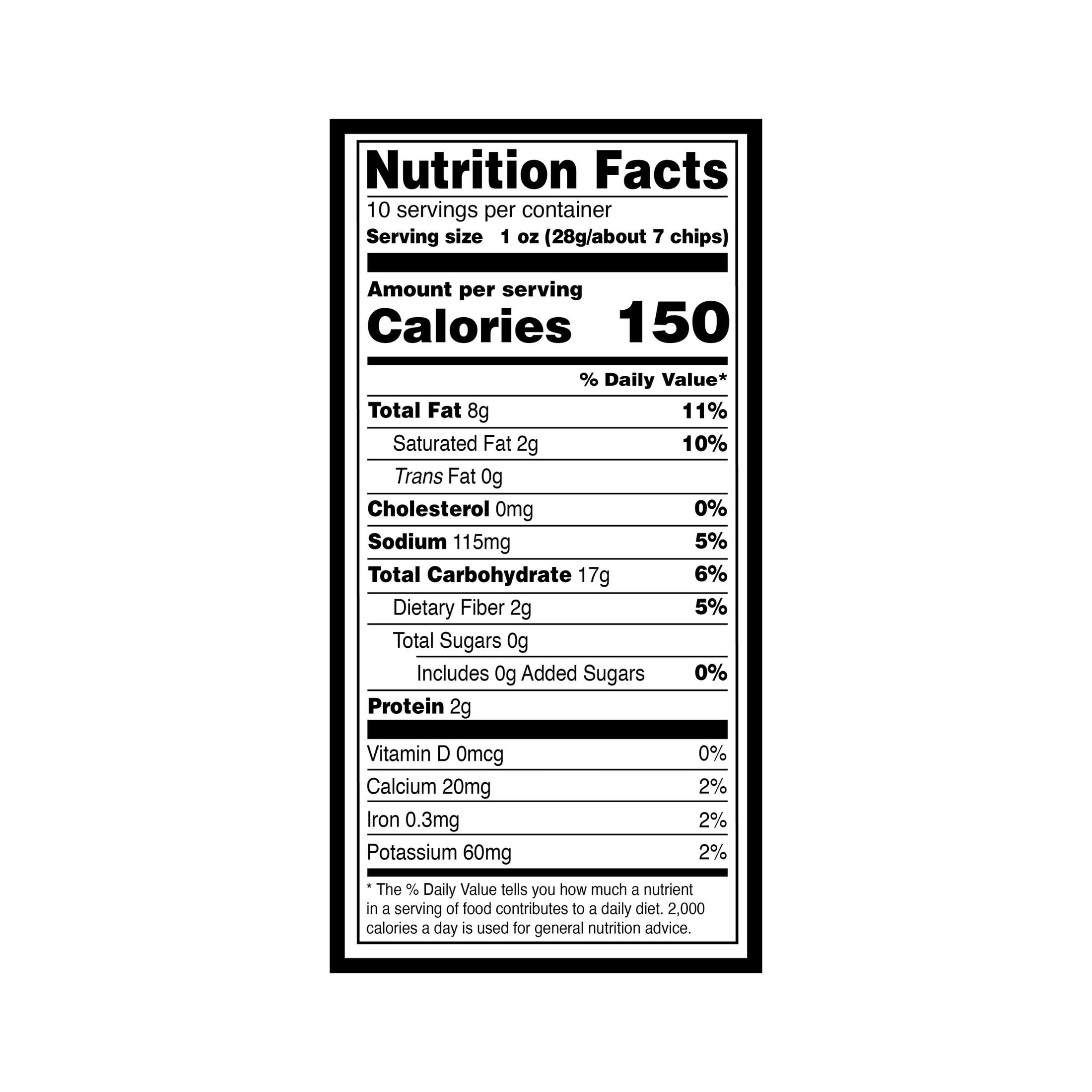 On The Border Cafe Style Red White & Blue, Gluten-Free, 10 oz Bag