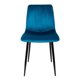 thumbnail image 3 of 2 Sillas Comedor Eames Tapizada Rack & Pack Azul Terciopelo Sala Habitación, 3 of 5