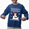 thumbnail image 2 of Christmas Sweatshirt, Customer Support Cat Funny Christmas Sweatshirt, Witty Holiday Jumper for Cat Lovers, Unique Feline Gift, 2 of 5