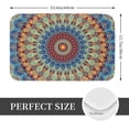 thumbnail image 2 of Kdxio Round Mandala,16" x 24", Non-Slip Front Door Mats,Outdoor Welcome Mat Washable, 2 of 9