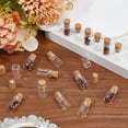 thumbnail image 4 of 100Pcs Mini Tube Glass Wishing Bottles Clear 1ml Small Glass Jars Bottles with Cork Stoppers, 4 of 7