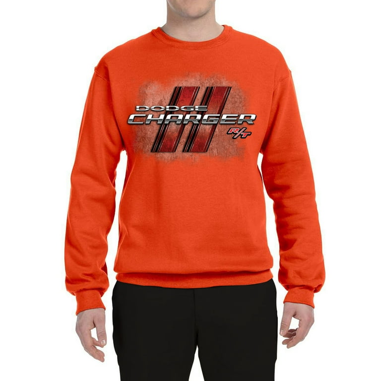 Oversized Logo-Graphic Crew-Neck Sweatshirt for Men