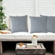 thumbnail image 1 of Funda impermeable para almohadas exteriores 45x45 cm - Protector de cojín moderno de color sólido para muebles de jardín, piscina, jardín, 1 of 5