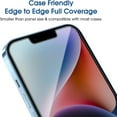 thumbnail image 4 of Screen Protector Designed for iPhone XS/X, 1 Pack Tempered Glass Film Designed for iPhone XS/X, HD, 9H Hardness, Anti-scratch, Anti-wear, Bubble Free, Drop Protection,Clear, 4 of 10