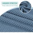 thumbnail image 2 of Housse de Coussin Extensible pour Canapé 1 Pce (1 Ivoire), 2 of 6