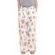 thumbnail image 1 of Pantalones de pijama PATPAT para niñas, a cuadros, color blanco, pan de jengibre, talla 7-8 años, 1 of 7