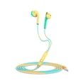 thumbnail image 4 of Auriculares con cable Cancelación de ruido Auriculares estéreo para juegos Auriculares intrauditivos de 3,5 mm Herramientas para juegos Accesorios para computadora de escritorio Amarillo Verde Scienceny EL005940-01, 4 of 7