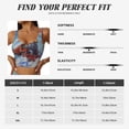 thumbnail image 5 of Daiia Cartoon Train Hot Air Balloon Printed Women's Sports Bra, Breathable Activewear Bra with U-Back Design and Removable Pads, Comfortable and Supportive for Yoga, Workout-X-Large, 5 of 8