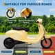 thumbnail image 3 of Powerful 24V 350W Kids Electric Ride-On Moped Scooter – Up to 14MPH, Rear Brake, LED Lights, Waterproof, Twist Grip Throttle, 143 lbs Max Load, Ages 8-14, Ideal Electric Motorcycle, 3 of 8
