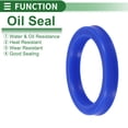 thumbnail image 3 of Anillo de Sello Universal de Aceite Labio UN Sello de Eje Rotativo 55x72x10mm Alta Presión TPU Azul 5 Pcs, 3 of 7