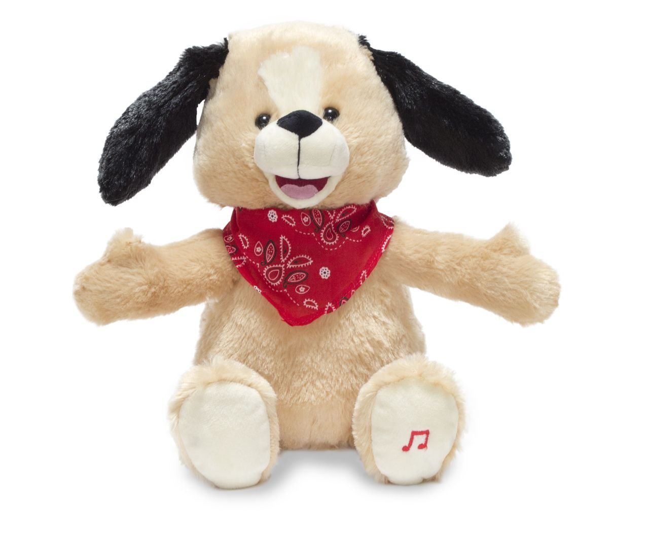 my little puppy animated clap your hands singing plush puppy toy