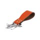 thumbnail image 1 of Correas de carga para mancuernas, correas para placas de peso con cadena, correas multifuncionales de PU Naranja, 1 of 9