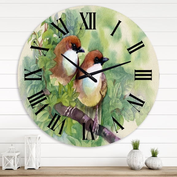 Designart 1 in Traditional Wall Clock