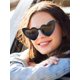 thumbnail image 4 of 6 Pairs Heart Shaped Sunglasses Cat Eye Sunglasses Vintage Heart Glasses For Wedding Costume Party B, 4 of 5