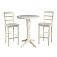thumbnail image 4 of 30" Round Pedestal Dining Table - Unfinished, 4 of 18