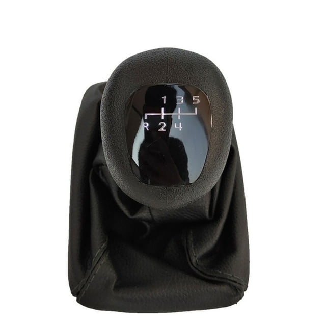 fastboy Easy Installation Car Gear Knob Gaiter Boot Head With Comfortable Operation Feeling Elegant black 1Set
