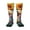 1 Black, variant on Sunflower Turtle Pattern Women’s Knee High Crew Socks,Trouser Socks Comfortable, Breathable, Moisture-Wicking and Soft