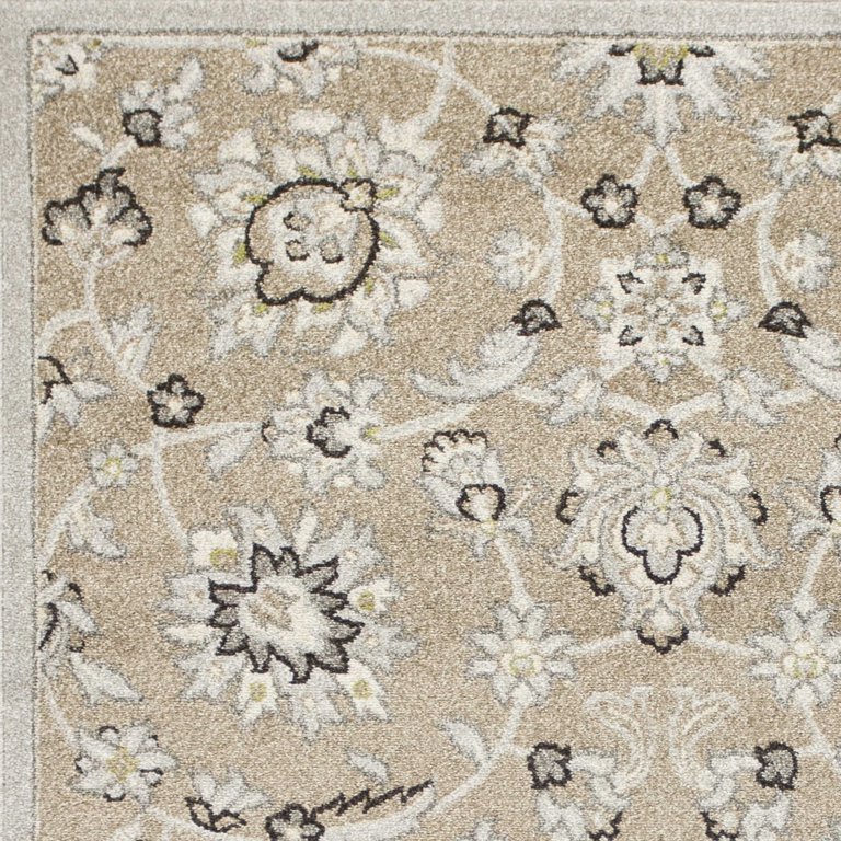 7'X10' Sand Ivory Machine Woven Uv Treated Ogee Indoor Outdoor Area Rug 7'X10' Sand Ivory Machine Woven Uv Treated Ogee Indoor Outdoor Area Rug