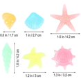 thumbnail image 3 of 100pcs Colorful Decorative Pebbles, Luminous Gravels Glow In The Dark, 3 of 5
