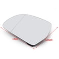 thumbnail image 3 of A Pair of L+R Side Rearview Mirror Glass Heated For A3 A4 A5 A6 A8 Q3 OCTAVIA, 3 of 9