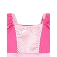 thumbnail image 4 of HWJAD Princess Dress for Toddler Girls Puff Short Sleeve Birthday Party Dresses for 2-7Y Kids Girl, 4 of 8