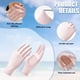 thumbnail image 2 of Guantes de protección solar de seda helada de verano con palma ahuecada UPF50 +, guantes transpirables con pantalla táctil para fugas de dedos para conducir, 2 of 5
