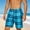 Sky Blue, variant on Trikvn Mens Plaid Shorts Drawstring Elastic Waist Breathable Comfy Bermuda Shorts with Pockets Summer Relaxed Fit Beach Vacation Bottoms