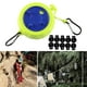 thumbnail image 3 of 5x Tendedero Retráctil Para Acampar, Tendedero Para Baño, Senderismo, Mochilero, 10 Hebillas, Color Verde, 3 of 8