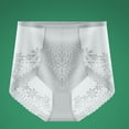 thumbnail image 2 of Ashirexll High Waisted Underwear for Women, Ladies Underwear Panties, Floral Lace Mid Waist Tummy Control Hip Lifting Breathable Panties, 2 of 3