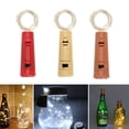 thumbnail image 1 of D-GROEE 10Pcs/Set Wine Bottle Lights, Battery Operated LED Cork Shape Wire Colorful Fairy Mini String Lights(No Bottles) for DIY, Party, Decor, Christmas, Halloween,Wedding, 1 of 7