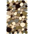 thumbnail image 2 of nuLOOM Pebbles Hand Tufted Wool Accent Rug, 2' x 3', Brown, 2 of 2