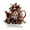 J, variant on 2D Acrylic Christmas House Tabletop Ornaments With Base, Christmas Teapot House Decor For Home Table,Fireplace,Kitchen,Porch,Whimsical Holiday Display, Festive Christmas Village Accessory