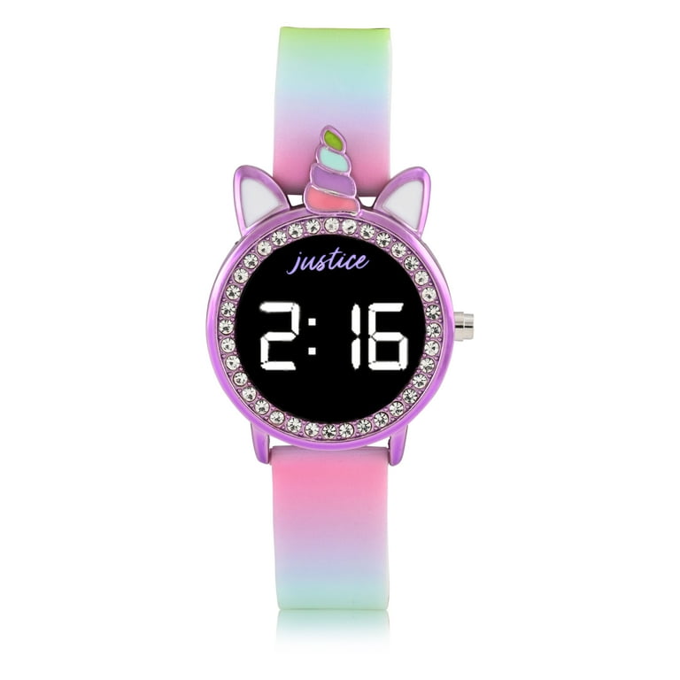 Bracelet Unicorn Watch Amazon Tikkers Girls Purple Unicorn Watch