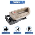 thumbnail image 5 of Unique Bargains Front Rear Interior Left Driver Side Car Inside Door Handle for Toyota Avalon 2000-2004 69206-AC010-E1, 5 of 7