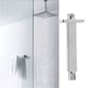 thumbnail image 1 of Brazo de ducha BuyWeek Acero inoxidable G1/2 pulgadas montaje en pared, 1 of 9
