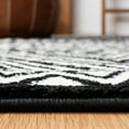 thumbnail image 4 of SAFAVIEH Mercer Janey Boho Geometric Area Rug, Ivory/Charcoal, 5'3" x 7'6", 4 of 9