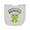 AC-Heather Grey, variant on Inktastic Grandpa's Little Princess Cute Frog Newborn Bib