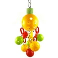 thumbnail image 2 of Parrot Plastic Ball Interactive Hollow Bird Hanging Toy Parrot Hanging Ball, 2 of 10