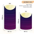 thumbnail image 4 of Iauyy Flameless Candles Battery Operated LED Pillar Candles with Remote and Timer, Wave-like Purple Set of 2 （S), 4 of 8
