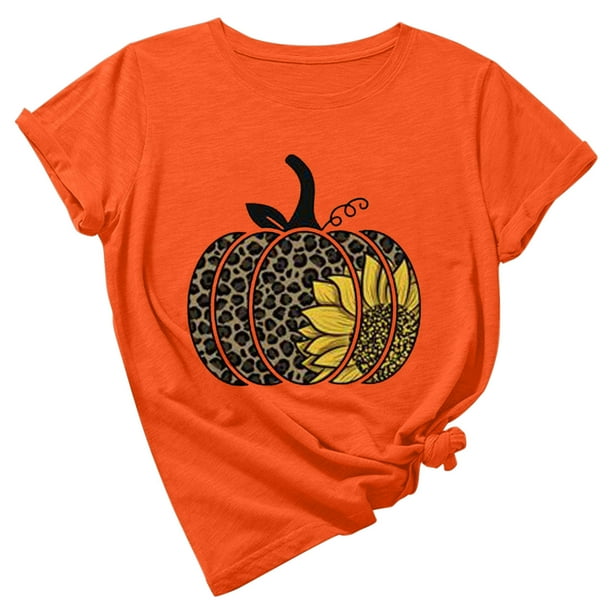 Tops Retro Para Hombre Y Mujer Festival de Girasol Manga Corta Estampado Vintage Manga Corta Suelta Odeerbi ODB182142