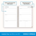 thumbnail image 4 of Blue Sky 2026-2027 Weekly and Monthly Academic Year Planner Calendar, July 2026 - June 2027, 5" x 8", Flexible Cover With Zip Pouch, Wirebound, Storage Pocket, Enough to Believe, 4 of 10