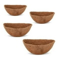 thumbnail image 6 of Basket Liners Garden Coconut Hanging Basin Half Round Plant Pot Outdoor Gardening Supplies Decor Wall-mounted Flowerpot, 6 of 10