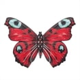 thumbnail image 1 of Decoración de Pared Al Aire Libre Decoración de Mariposas Decoración de Pared de Mariposas de Metal para Valla Pared de Metal para Decoraciones del Hogar Rojo, 1 of 6