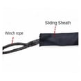 thumbnail image 6 of Synthetic Winch Rope Protecting Sleeve Cover Protection Outer Sleeve For Winch Tow Rope Polyester Fiber Sheath Anti-wear ,Durable & Safe, 6 of 6