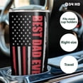 thumbnail image 5 of Best Dad Ever Tumbler with Lid 20oz Stainless Steel, At Least You Don''t Have Ugly Children Dad Tumbler, Flag Tumbler for Men, Dad Gifts for Christmas Fathers Day, 5 of 6