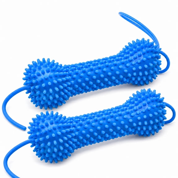 Dual-Action Canine Dental Prop, Dog Teeth Brushing Chew Toy, Mouth-Opening Pet Oral Care Tool for Small, Medium & Large Dogs