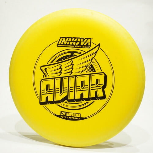 Innova DX Aviar Disc Golf Putter & Approach Disc, Pick Color/Weight [Stamp & Exact Color May Vary] Orange 175-176 grams