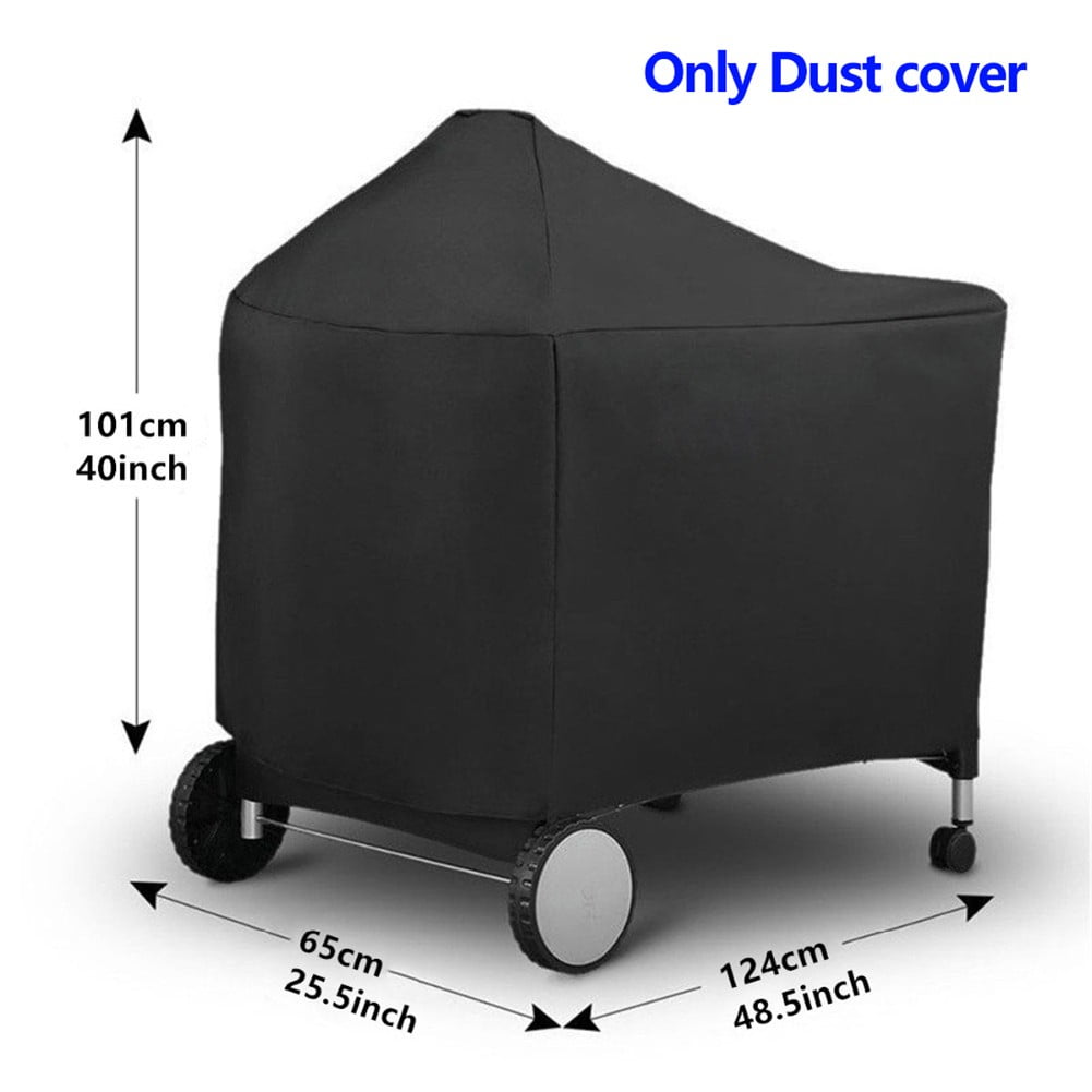 Waterproof Garden BBQ Weber Barbecue Grill Cover Round Smoker Kettle 