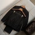 thumbnail image 4 of Unique Bargains 2Pcs Durable Wood Space Saving Clothes Hangers Mocha, 4 of 6